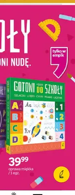 Książka Gotowi do szkoły Szlaczki litery cyfry pisanie liczenie promocja w Empik