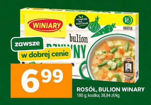 Rosół bulion promocja w Stokrotka
