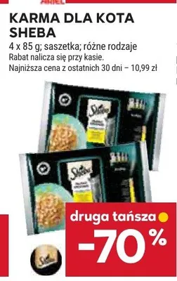 Karma dla kota Sheba promocja w Stokrotka
