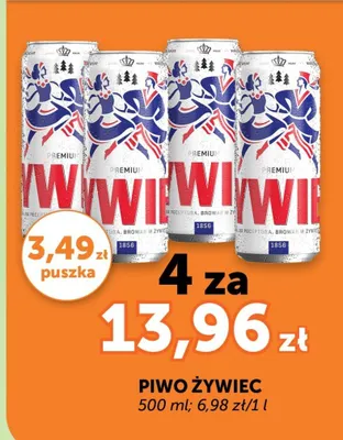 Piwo Żywiec promocja w Groszek