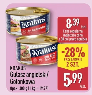 Golonkowa promocja w Aldi