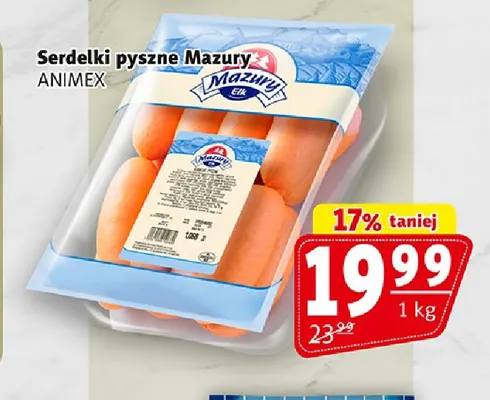 Serdelki pyszne Mazury promocja w Prim Market