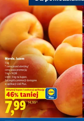 Morele luzem Lidl promocja w Lidl