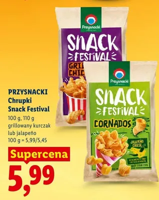 Chrupki Snack Festival jalapeno promocja w Lidl