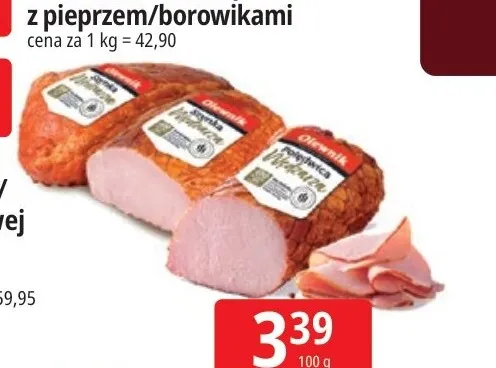 Polędwica wędzarza Olewnik promocja w Leclerc