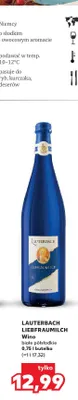 Wino białe półsłodkie Lauterbach Liebfraumilch promocja w Kaufland