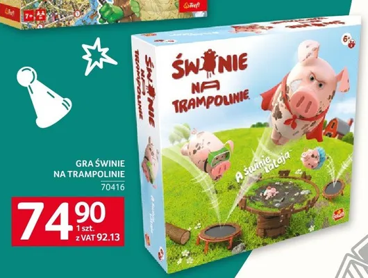 Gra Świnie na trampolinie promocja w Selgros
