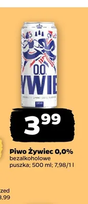 Piwo bezalkoholowe Żywiec promocja w Netto