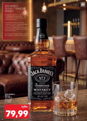 Whiskey Jack Daniel's promocja w Kaufland