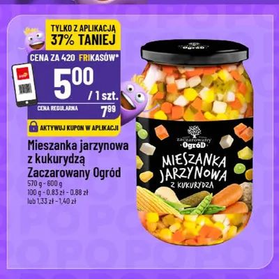 Mieszanka jarzynowa z kukurydzą Zaczarowany Ogród promocja w POLOmarket