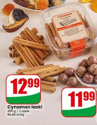 Cynamon laski promocja w Dino