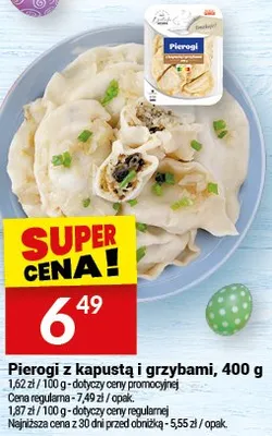 Pierogi z kapustą i grzybami promocja w Twój Market