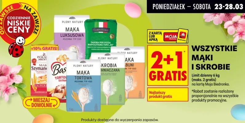 Mąka tortowa extra promocja w Biedronka
