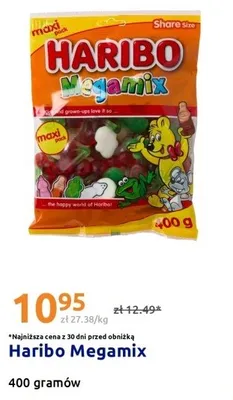 Żelki Haribo Megamix 400g promocja w Action