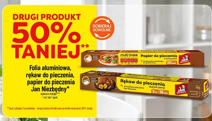 Folia aluminiowa Jan Niezbędny promocja w POLOmarket