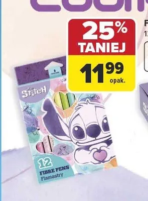 Flamastry pastelowe CoolPack Stitch promocja w Carrefour