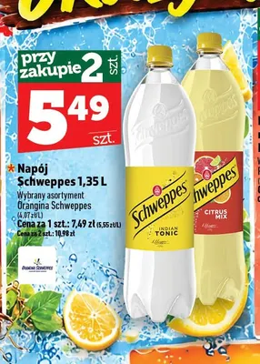 Napój gazowany Schweppes Citrus Mix promocja w TOPAZ