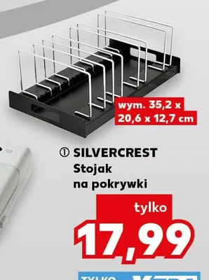 Stojak na pokrywki Silvercrest promocja w Kaufland