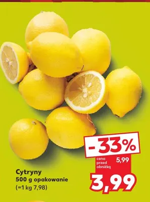 Cytryny Kaufland promocja w Kaufland