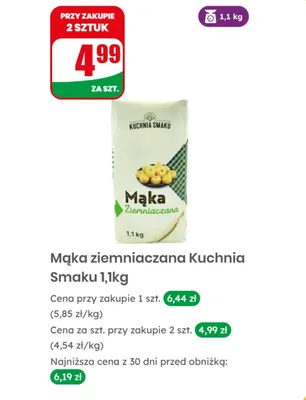 Mąka ziemniaczana promocja w Dino
