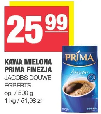 Kawa mielona finezja promocja w SPAR