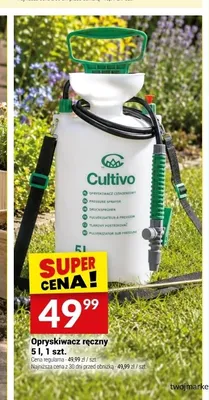 Opryskiwacz ręczny Cultivo promocja w Twój Market