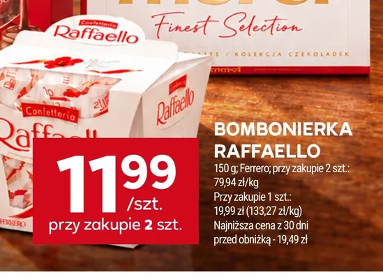 Bombonierka Raffaello promocja w Stokrotka