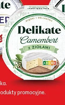 Ser Camembert z ziołami promocja w Biedronka
