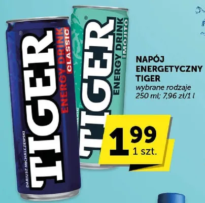 Napój energetyczny Tiger promocja w Groszek