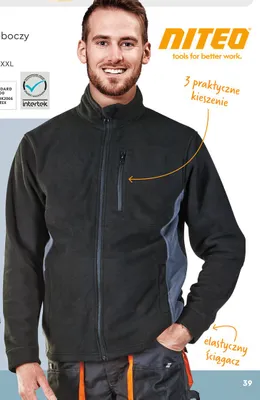 Polar roboczy męski promocja w Biedronka