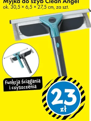 Myjka do szyb Clean Angel ok. 30,5 × 6,5 × 27,5 cm promocja w Tedi