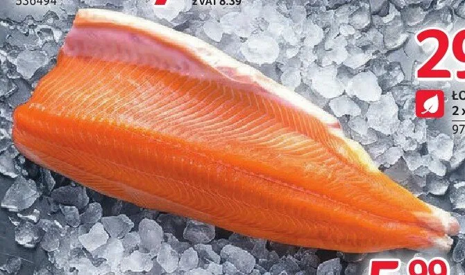 Łosoś trym sushi ze skórą supreme MOWI promocja w Selgros