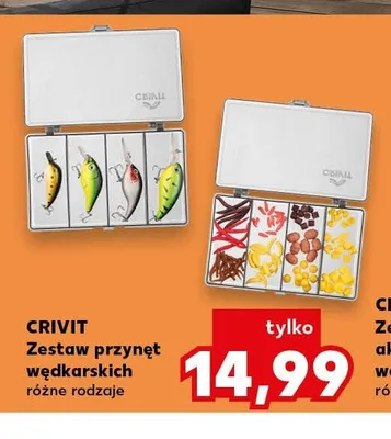 Zestaw przynęt wędkarskich Crivit promocja w Kaufland
