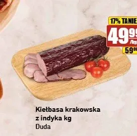 Kiełbasa krakowska z indyka Duda promocja w API Market