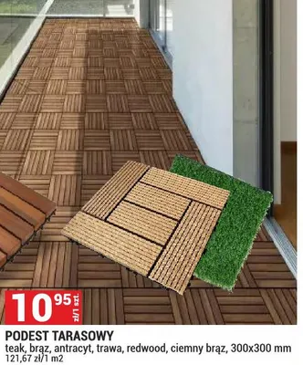 Podest tarasowy promocja w Merkury Market