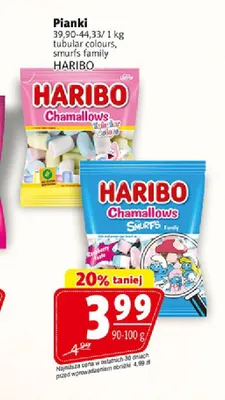 Pianki Haribo Chamallows Smurfs Family promocja w Prim Market