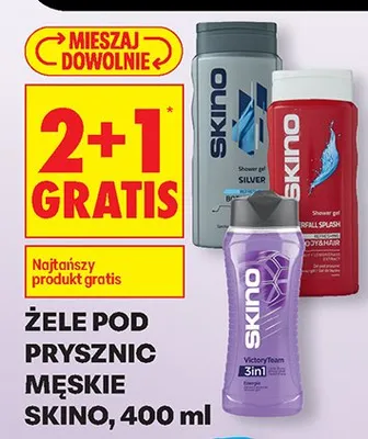 Żel pod prysznic męski Silver promocja w Biedronka
