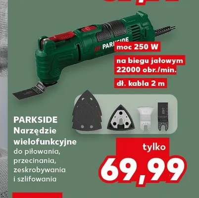 Narzędzie wielofunkcyjne Parkside promocja w Kaufland