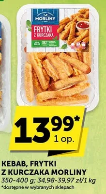 Kebab, frytki z kurczaka promocja w Groszek