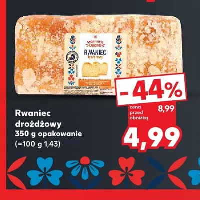 Rwaniec drożdżowy Stąd takie Dobre! promocja w Kaufland