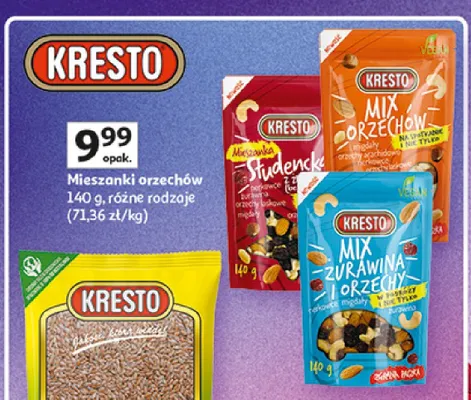 Mix żurawina i orzechy Kresto promocja w Auchan