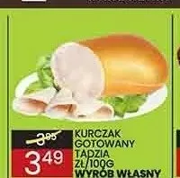 Kurczak gotowany Tadzia Wyrób Własny promocja w Wafelek