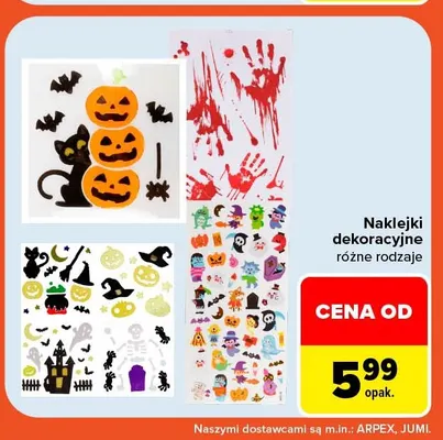 Naklejki dekoracyjne promocja w Carrefour