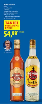Rum Especial lub 3YO promocja w Lidl