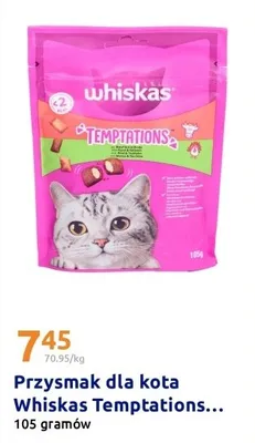 Przysmak dla kota Temptation promocja w Action