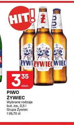 Piwo Żywiec promocja w Chorten