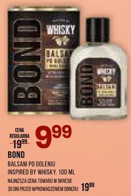 Balsam po goleniu inspired by whisky promocja w Drogerie Natura