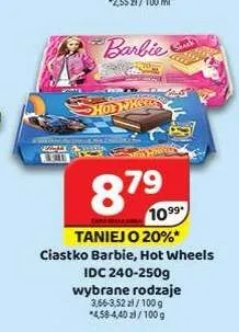 Ciastko Barbie IDC promocja w Delfin