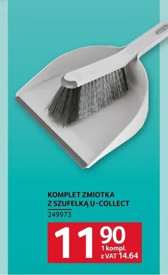 Komplet zmiotka z szufelką U-Collect promocja w Selgros