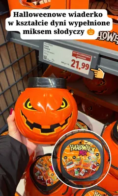 Zestaw słodyczy Halloween Mix promocja w Lidl